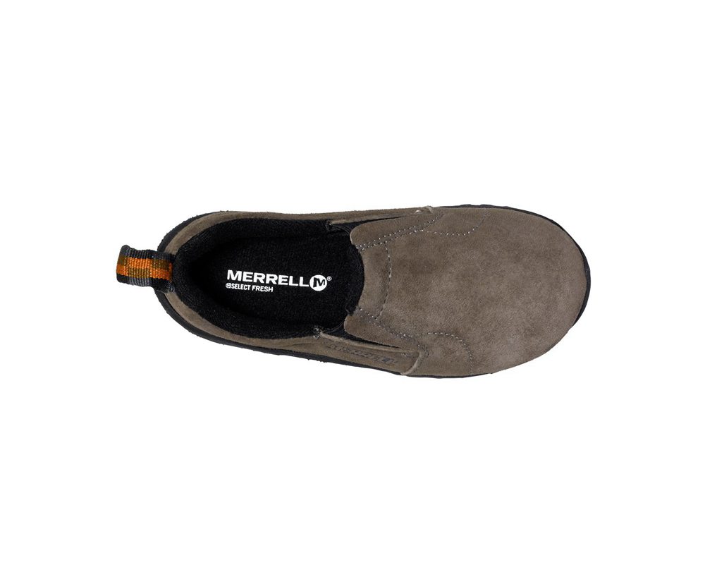 Merrell Slip Ons Brown - Jungle Moc - Kids 28DLRXKEJ
